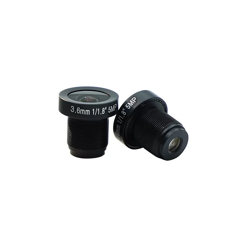 1/1.8" 5MP 3.6mm M12 MTV Fixed Lens 2